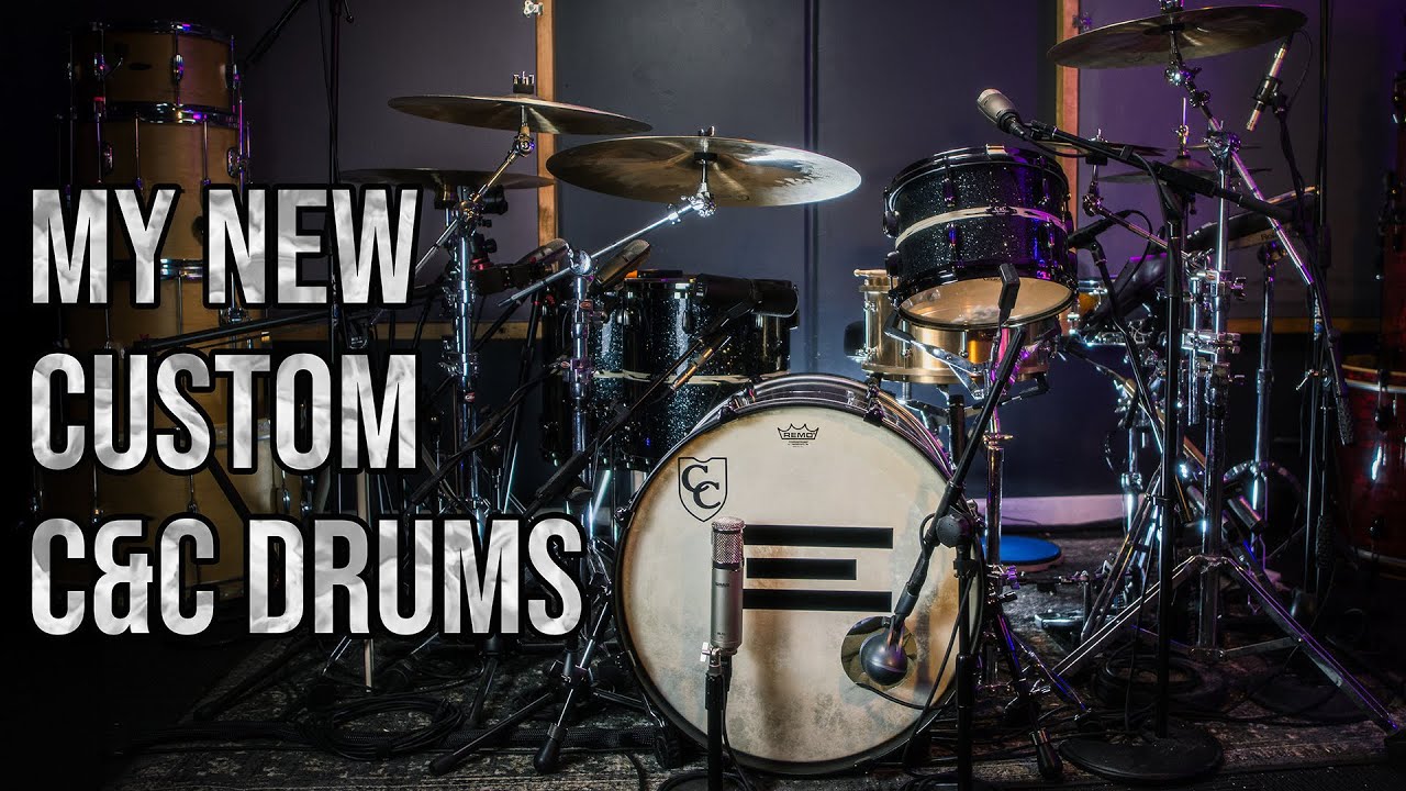 My NEW drum kit is UNBELIEVABLE! C&C Custom Gladstone Reveal!