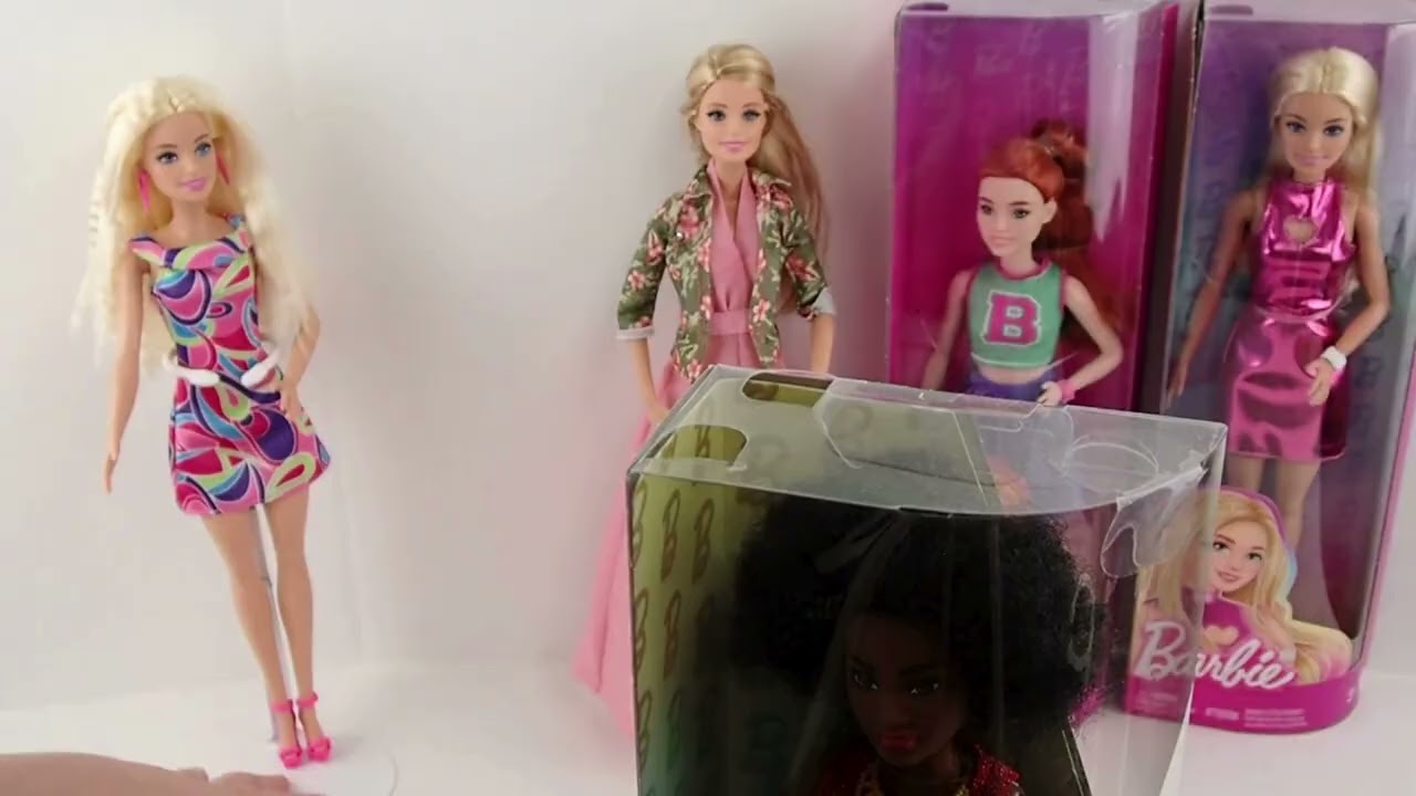Распаковка новых кукол Barbie Fashionistas | Обзор и покупки | Любительница Barbie | Коллекционер...