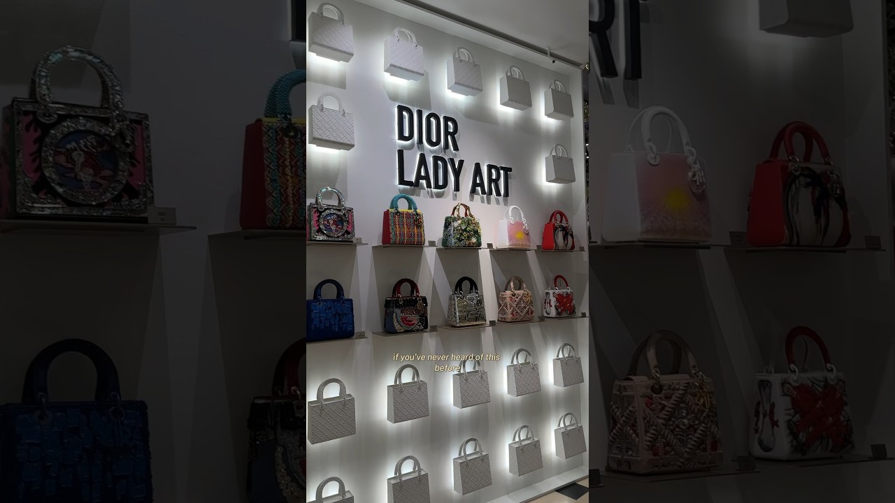 Dior Lady Art Project 8th Edition Event: redesigning the iconic Lady Dior handbag #diorbag