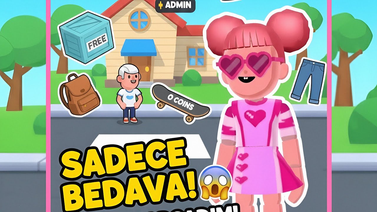 PK XD&rsquo;DE SADECE BEDAVA EŞYALARLA YAŞAMAK! | PK XD MAYA