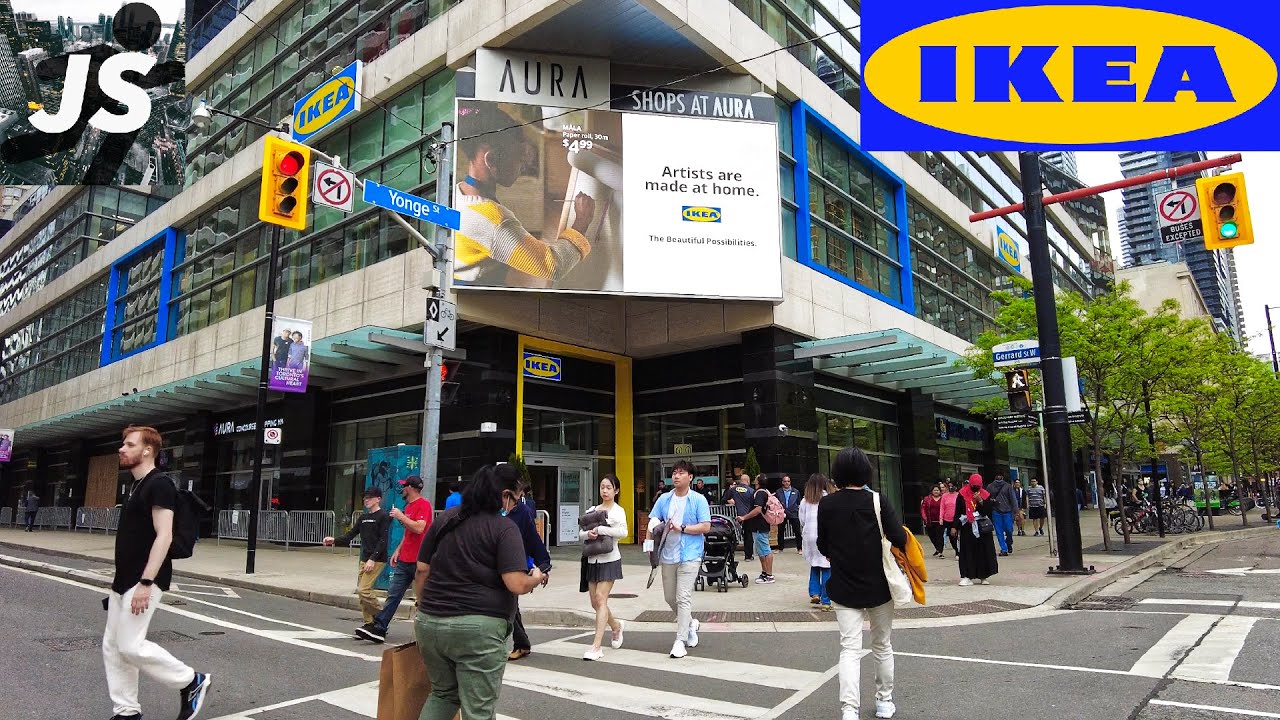 New IKEA 'Urban Format' Downtown Toronto Store Walk (May 2022)