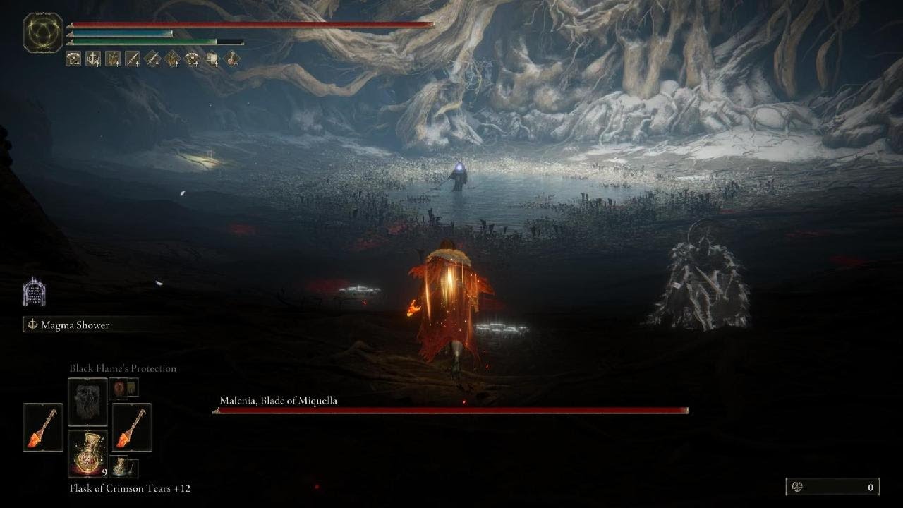 Elden Ring - Dual Magma Blade vs. Malenia