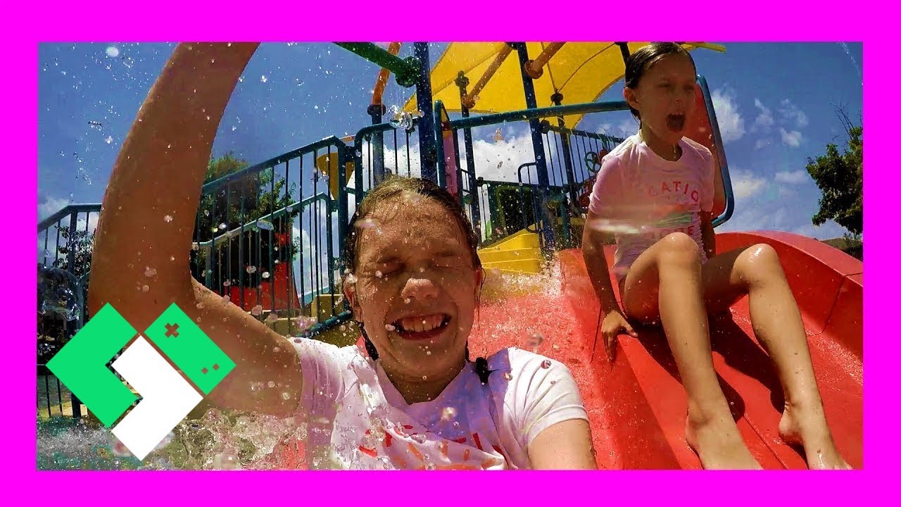 KIDS TAKE OVER SPLASH PAD (Day 1901) | Clintus.tv