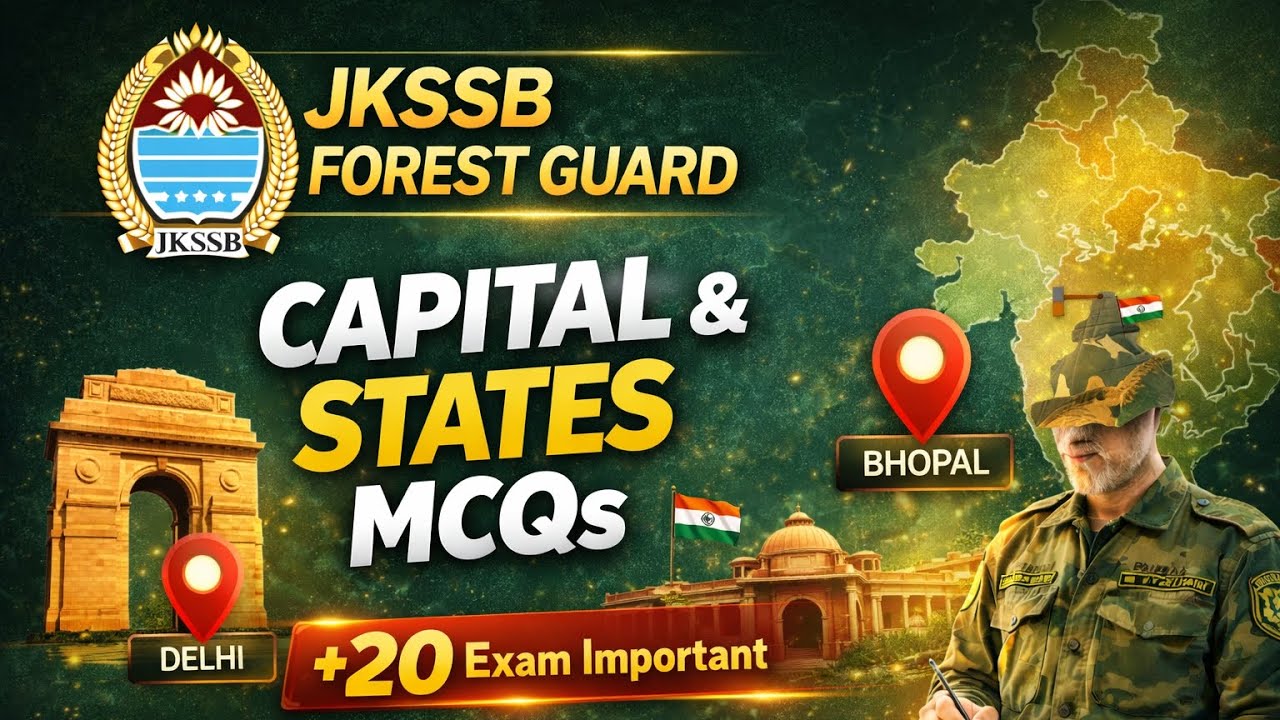 Full Length Mock Test - JKSSB Wildlife Guard | I Attempted | Can You Score 20/20