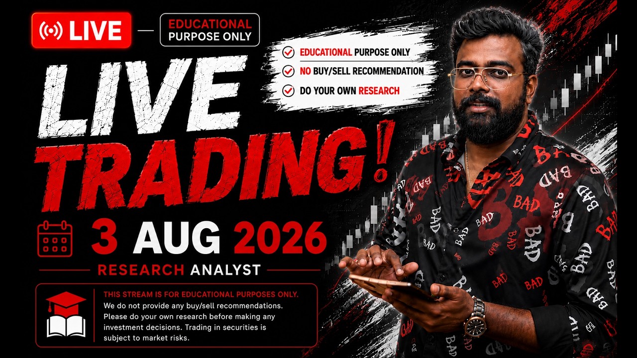 ## 📈 Live Market Analysis | Educational Session Only