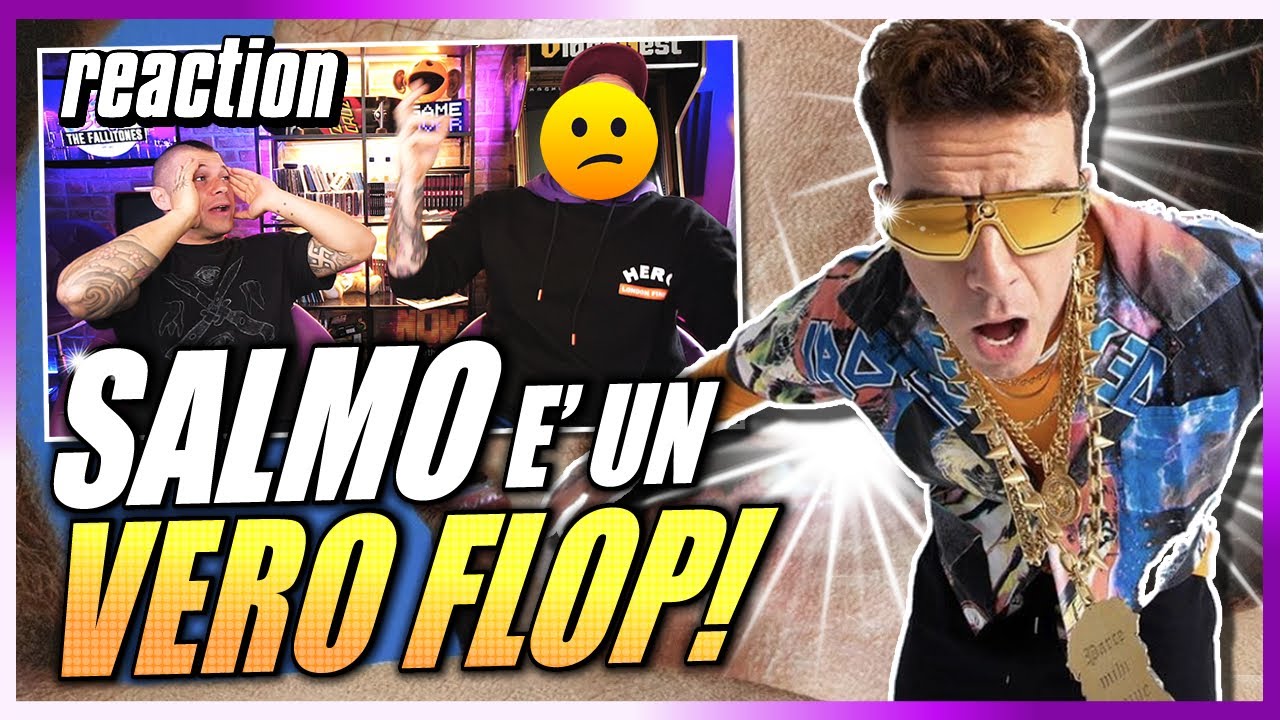 SALMO - FLOP  ( disco completo ) | REACTION by Arcade Boyz 2021
