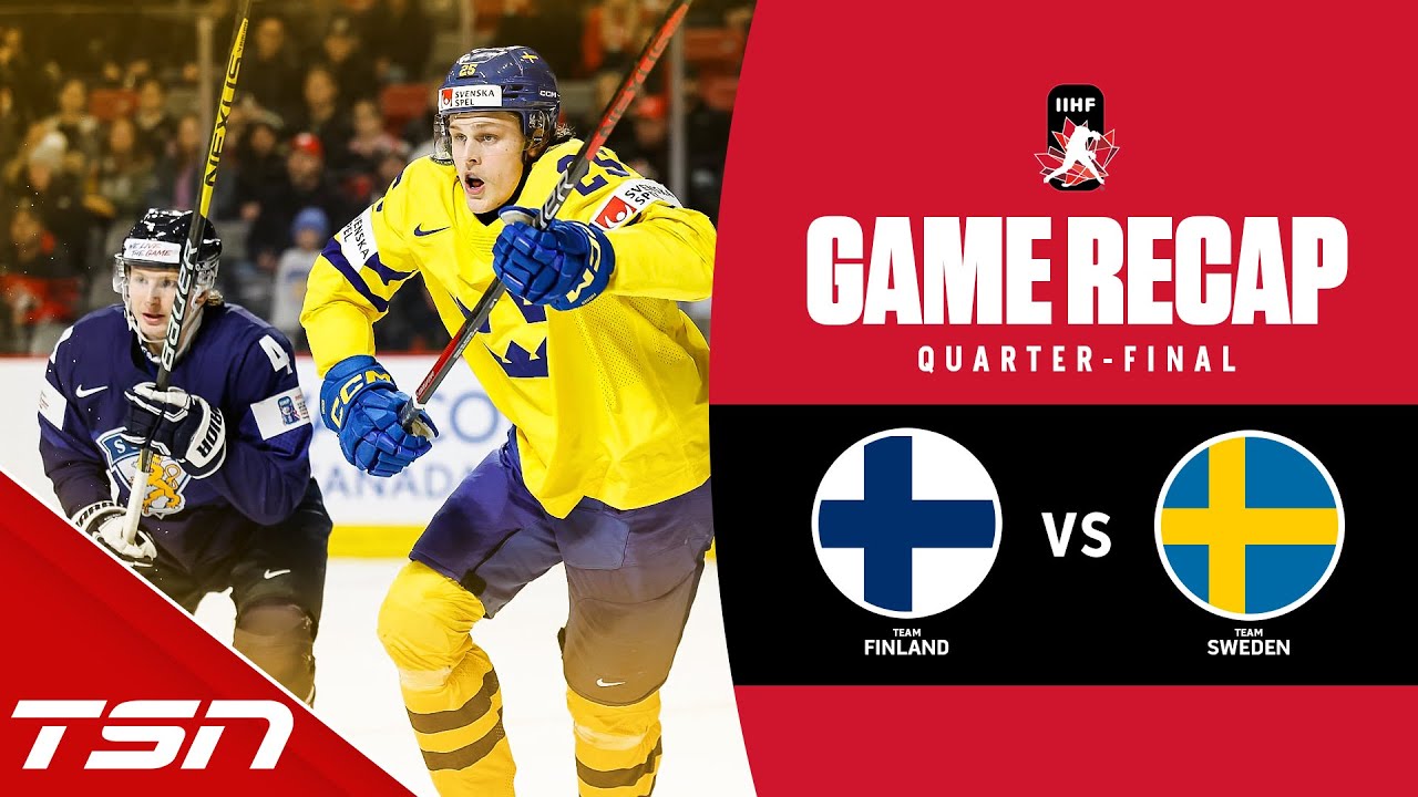 Finland vs. Sweden - 2023 World Juniors Highlights
