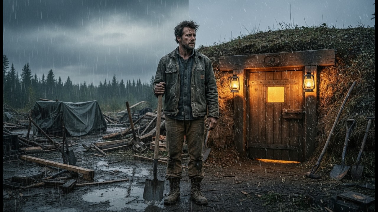 He Dug a Survival Bunker by Hand After Losing Everything in One Night