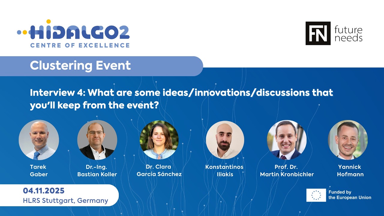 Interview 4: What are some ideas/innovations/discussions that you'll keep from the event?