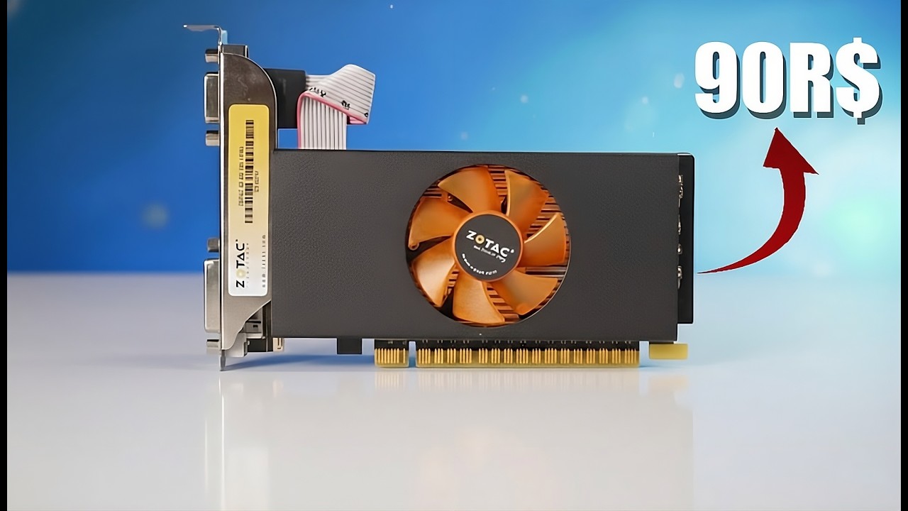 A Placa de Vídeo de 90 Reais que me SURPREENDEU: Testei a GT 640