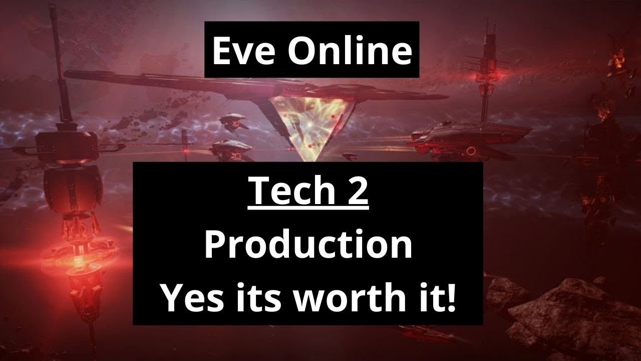 Eve Online - Manufacturing Tech 2 items, how to make ISK