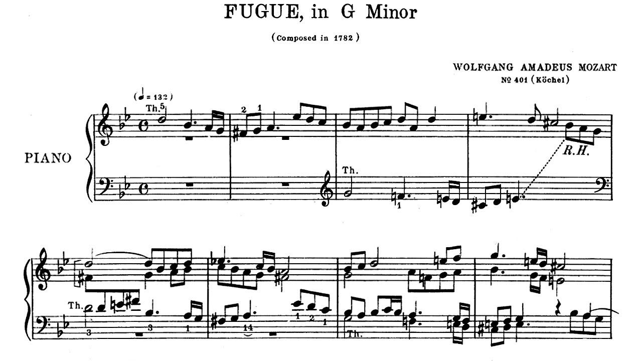 Mozart: Fugue in G Minor, K. 401 - Walter Klien, 1958 - VOX SVBX 5406
