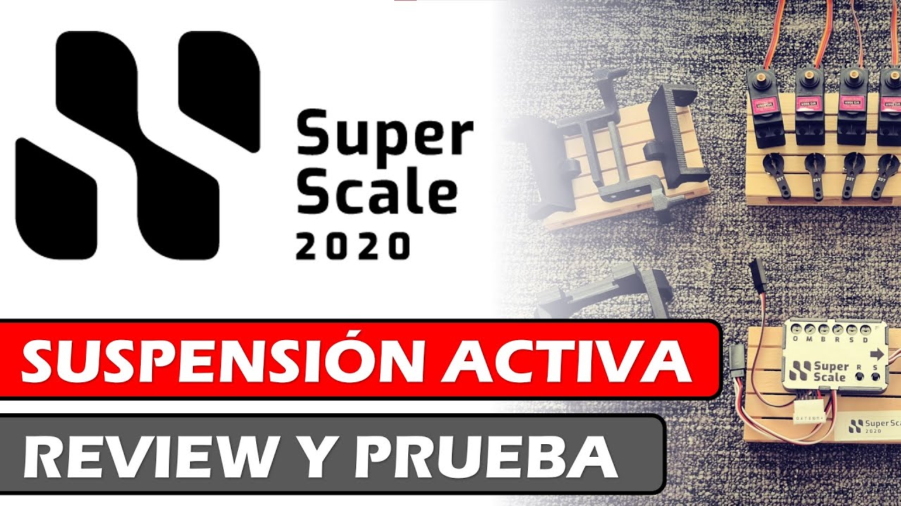 Superscale2020 - Suspensión activa crawler - Review y Prueba