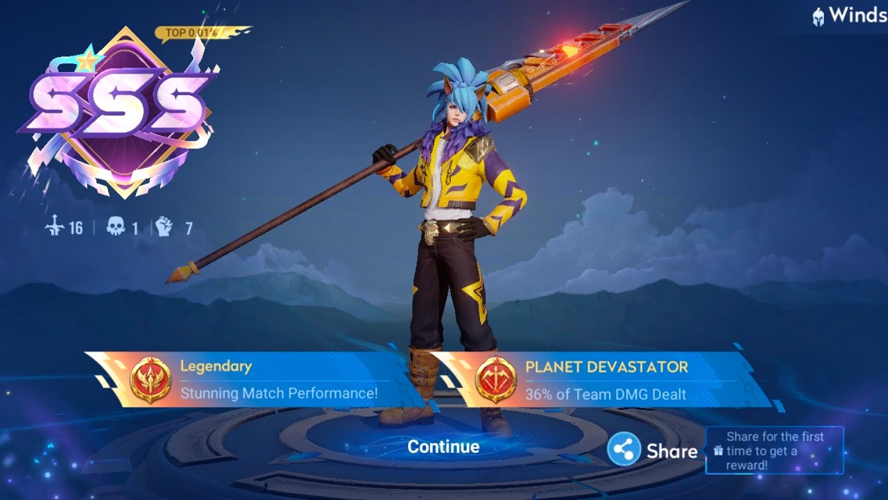 My favourite Hanxin and yours ? | Join Honor of Kings now #honorofkings #hok