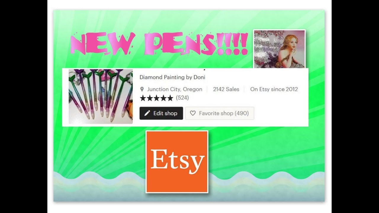 💖💎New Pens💎💖 - Drill Pen Frenzy Diamond Painting Pens
