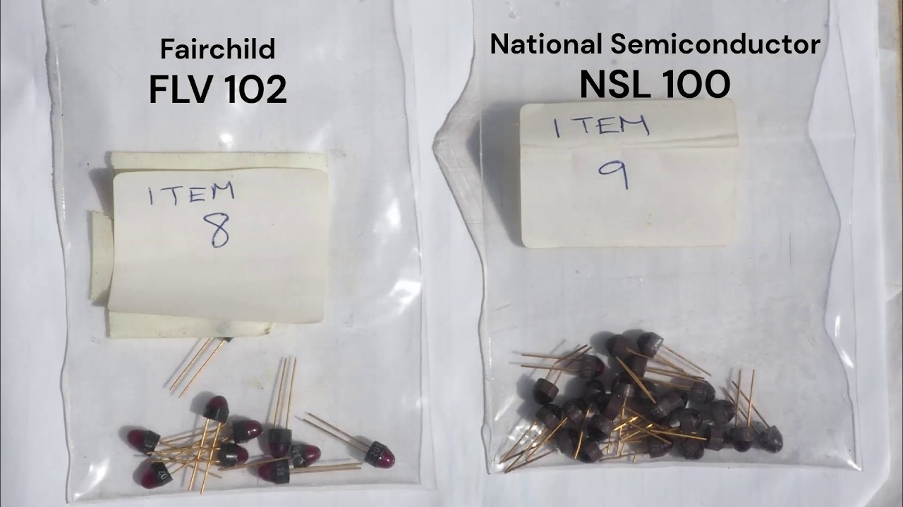 Vintage LEDs - FLV 102 & NSL 100