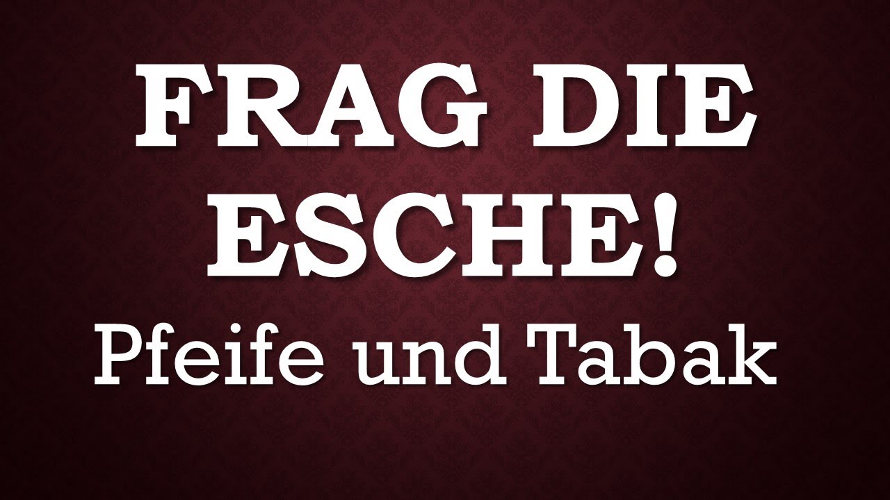 ASK ELDURIS Kopp Tobacco Mixture Pfeife und Tabak Review Tabakpfeife  #pfeifen #tabak
