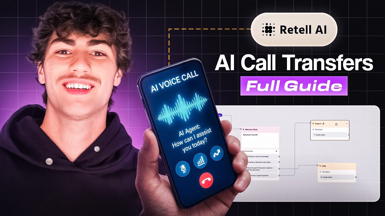 Call Transfer with AI Voice Agents | Retell AI Tutorial