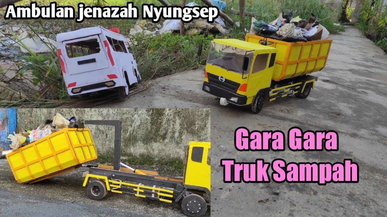 Dasar Truk SAMPAh, Mobil Ambulan Jadi Korban😠