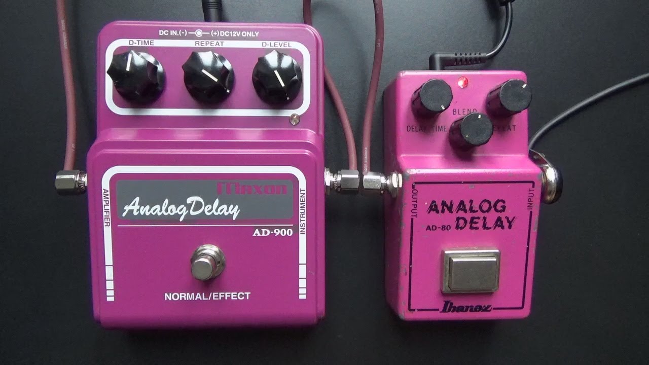 Maxon AD-900  vs. Ibanez AD-80