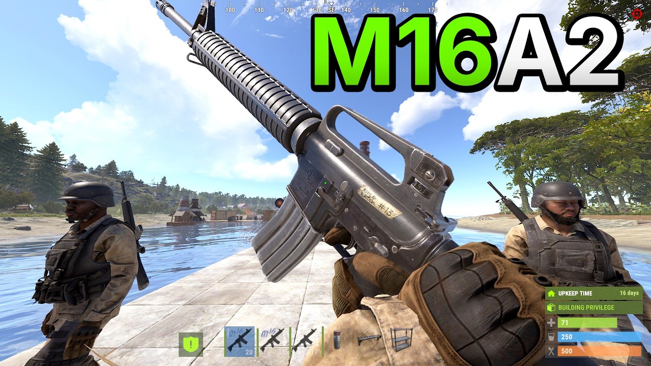 M16A2 &mdash; новая винтовка в Rust