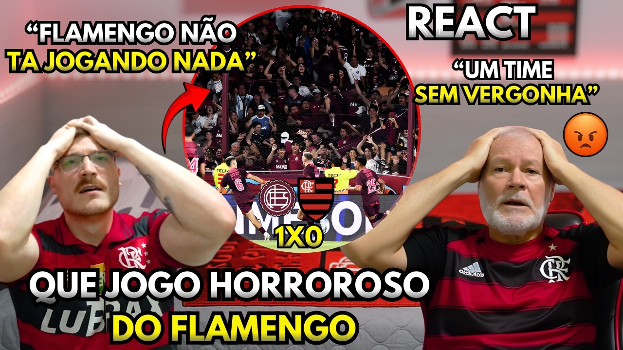LANÚS 1 X 0 FLAMENGO MELHORES MOMENTOS - REACT - DERROTA NA ARGENTINA - RECOPA 2026
