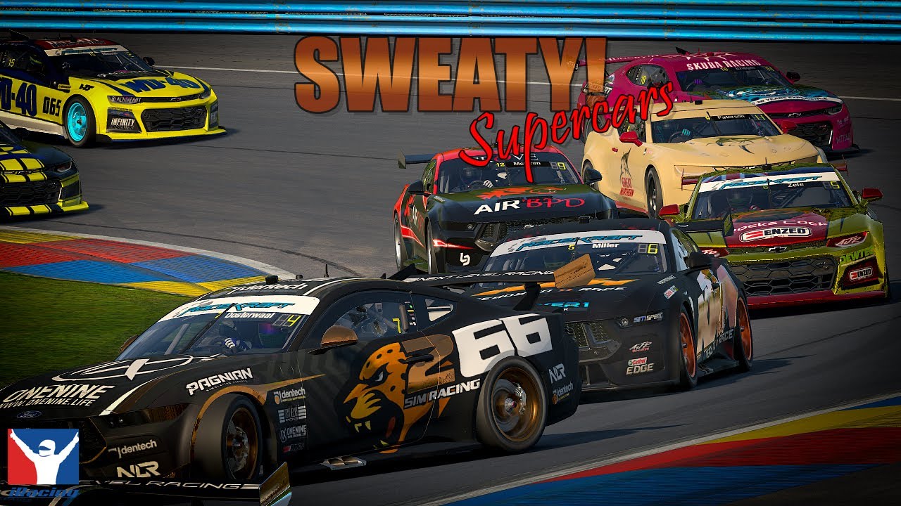 This Pit Stop Changed Everything | iRacing Supercars SOF @ Watkins Glen | Pimax Crystal Light | VR
