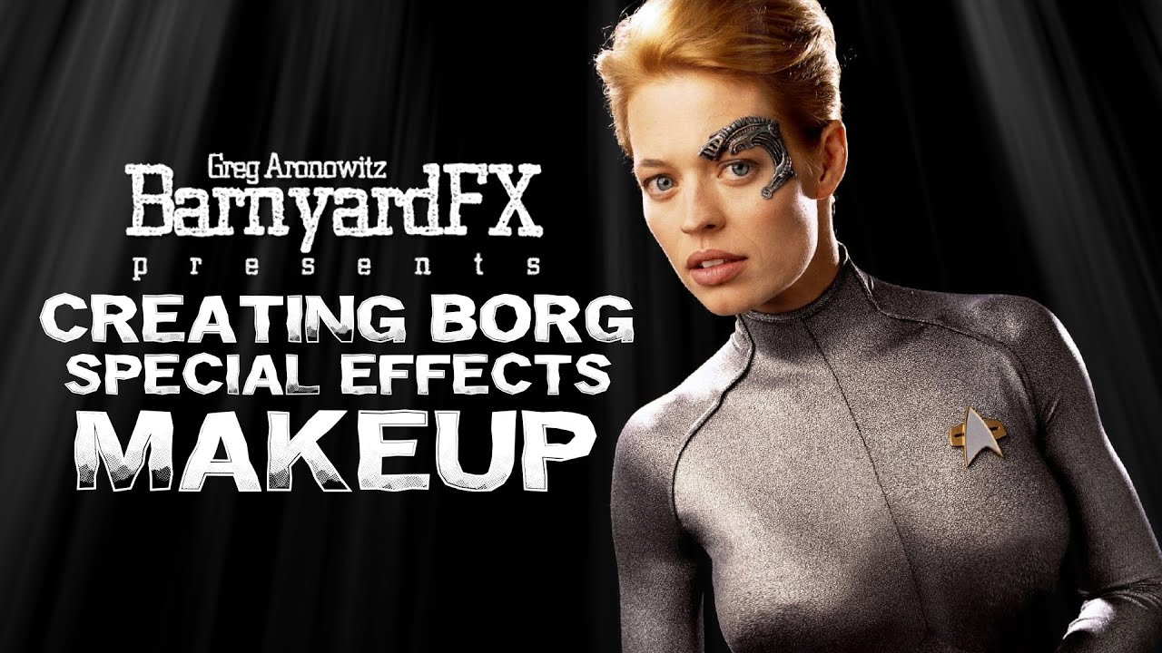Greg Aronowitz builds 7 of 9 Borg Special FX Makeup