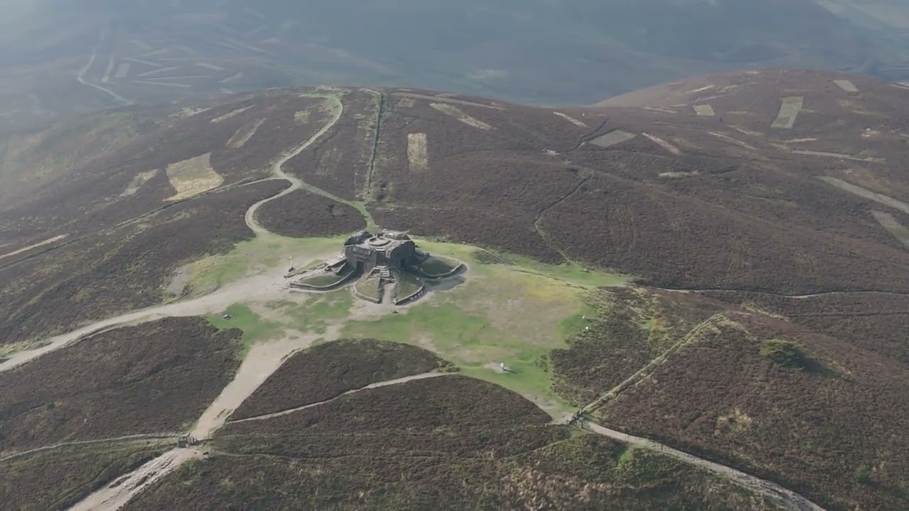 Moel Famau Wales 4K - DJI Air 3 Mastershots