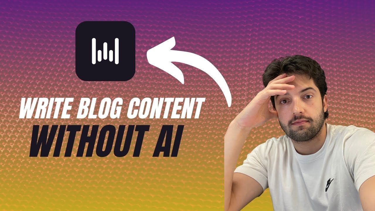 How I'm writing blog content quickly without using AI