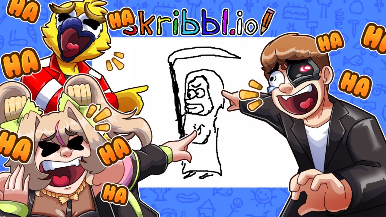 THE VANOSS CREW TEACHES ME HOW TO DRAW