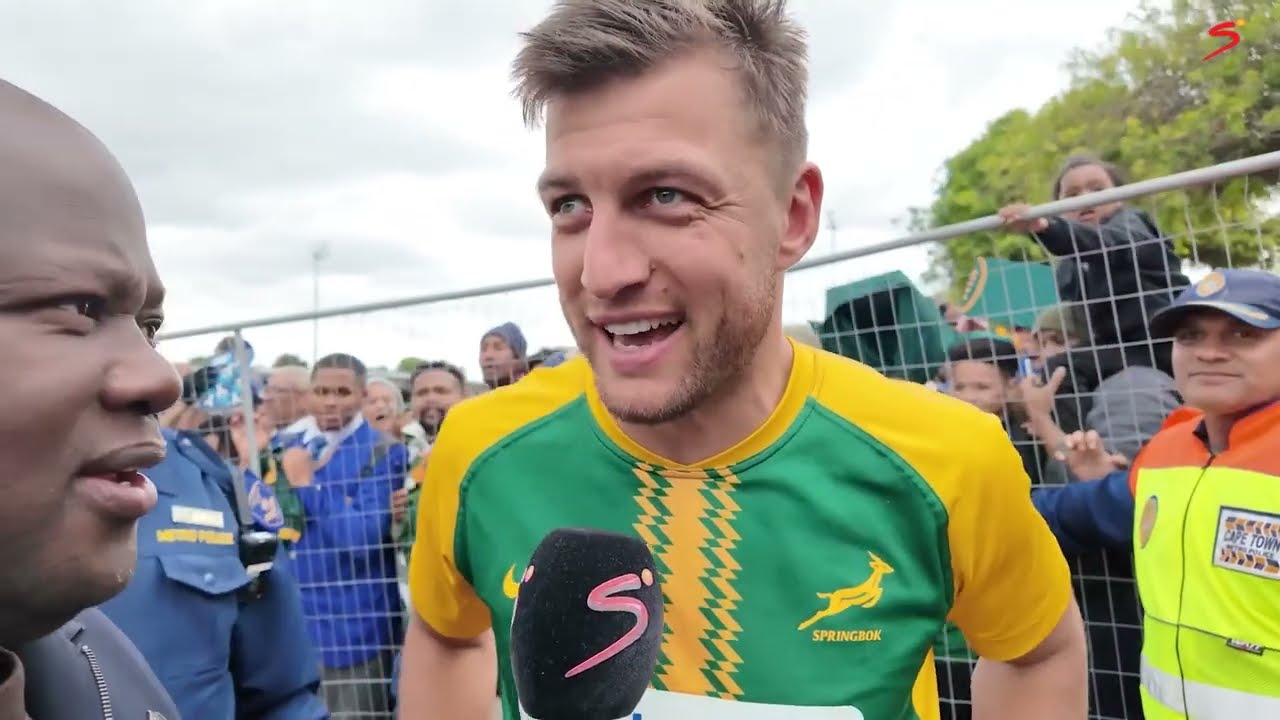 5000 Fans Turn Up in Belhar in Tygerberg to Watch the Springboks Train 🇿🇦👏