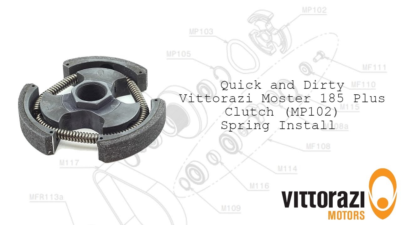 Quick And Dirty: Vittorazi Moster 185 Plus Clutch Spring Install