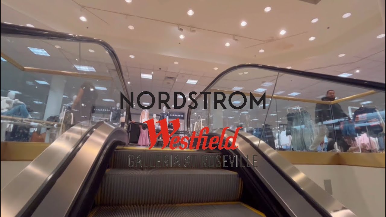 Schindler Double-File Escalators - Nordstrom, Westfield Galleria at Roseville - Roseville, CA
