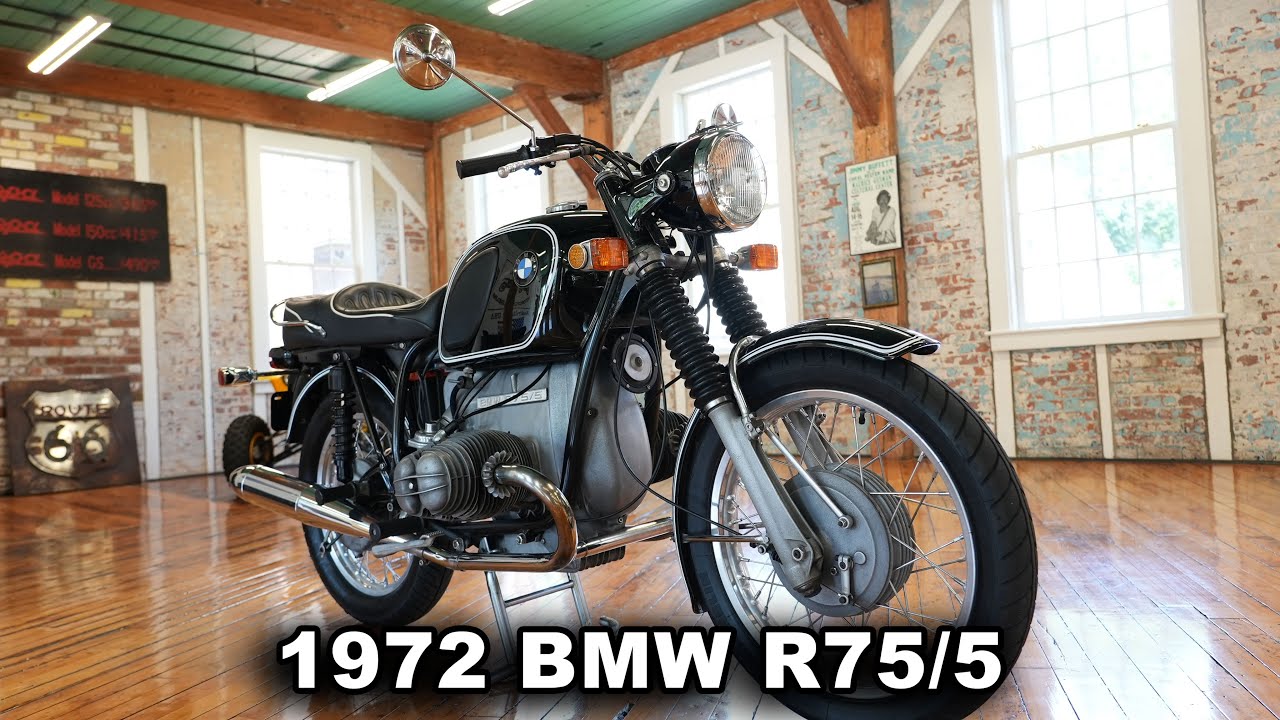 1970 BMW R75/5 GORGEOUS CLASSIC WITH ONLY 6K MILES