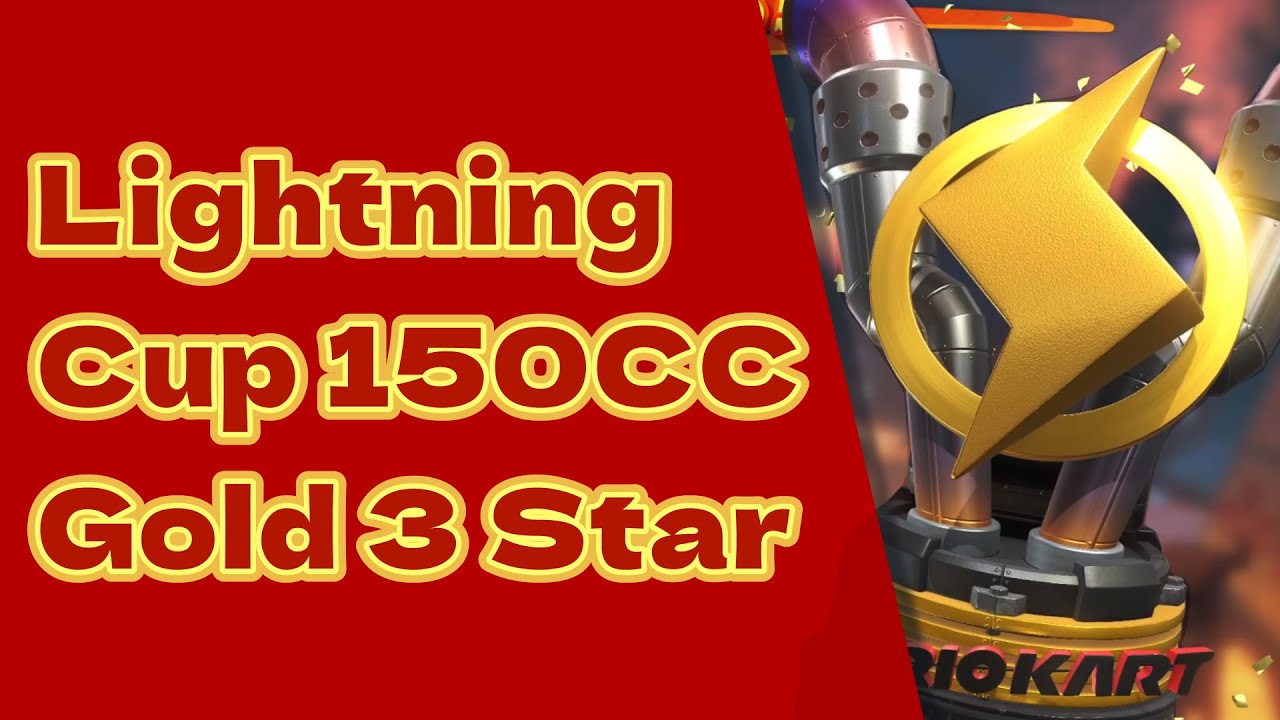 [2 Player] Gold Lightning Cup 150CC | Mario Kart World