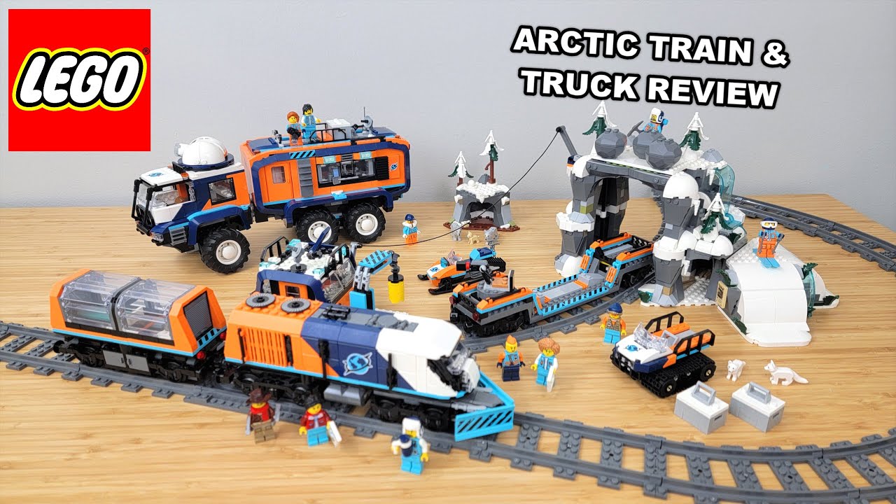 LEGO Arctic Truck #60471 & Arctic Train #60470 | FULL REVIEW!