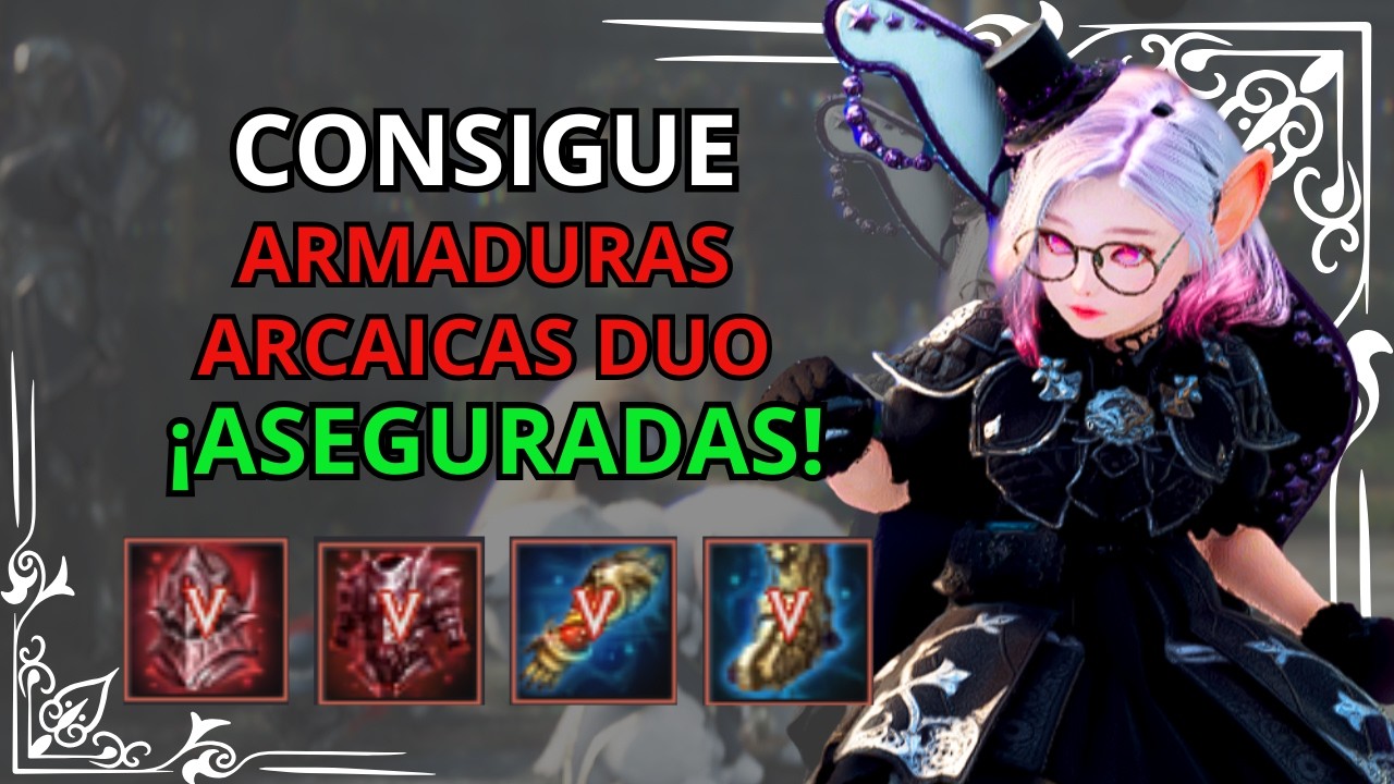 BDO 😱 CONSIGUE ARMADURAS ARCAICAS DUO ASEGURADAS 😱 BLACK DESERT ONLINE