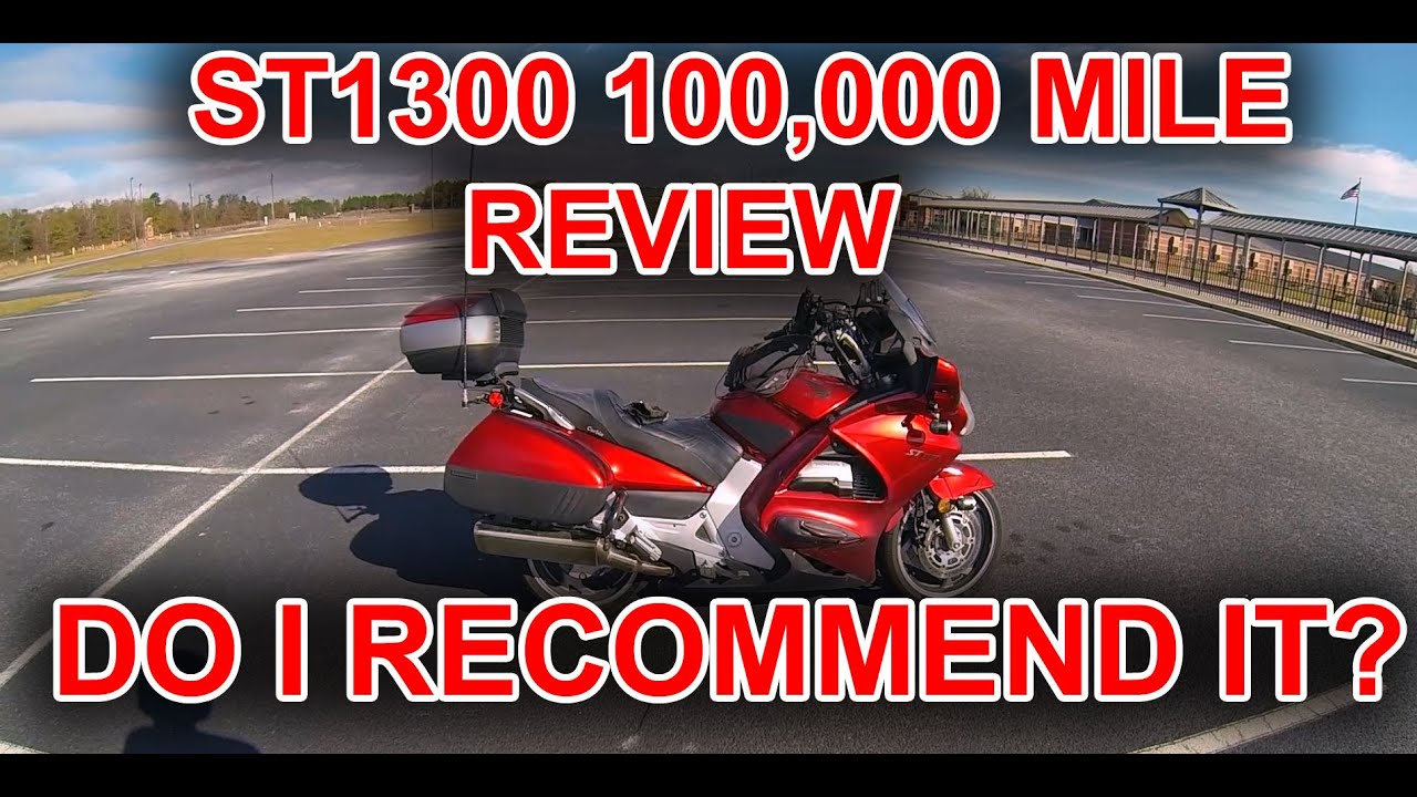 Honda ST1300 100,000 Mile Review