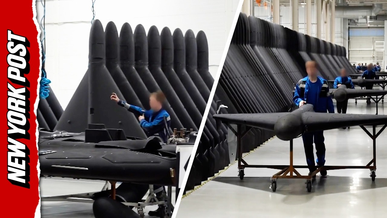 First look inside Putin's lethal drone factory &ndash; where teens build the killing machines