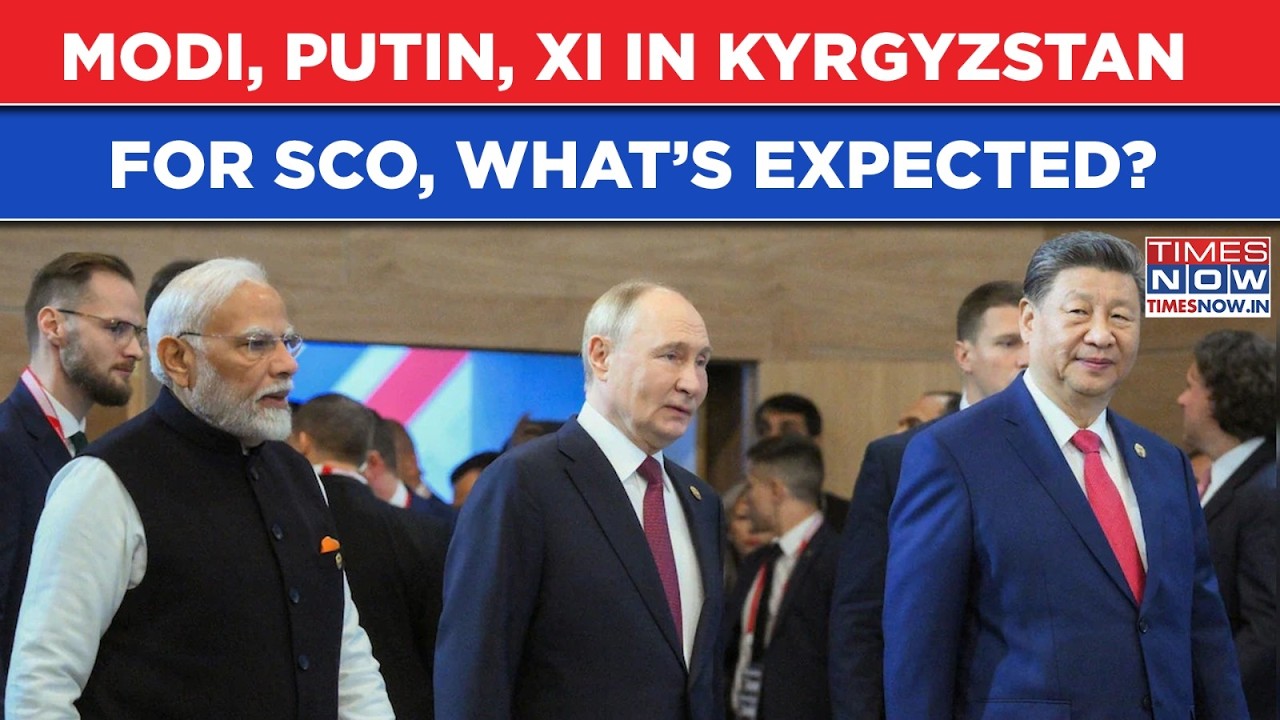 Modi, Xi, Putin, Sharif In Kyrgyzstan For SCO Summit Amid Iran-US War, Crucial Meetings Ahead| Watch