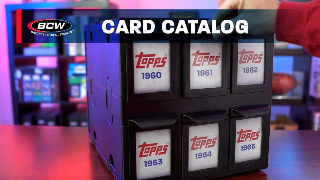 6 Drawer Card Catalog