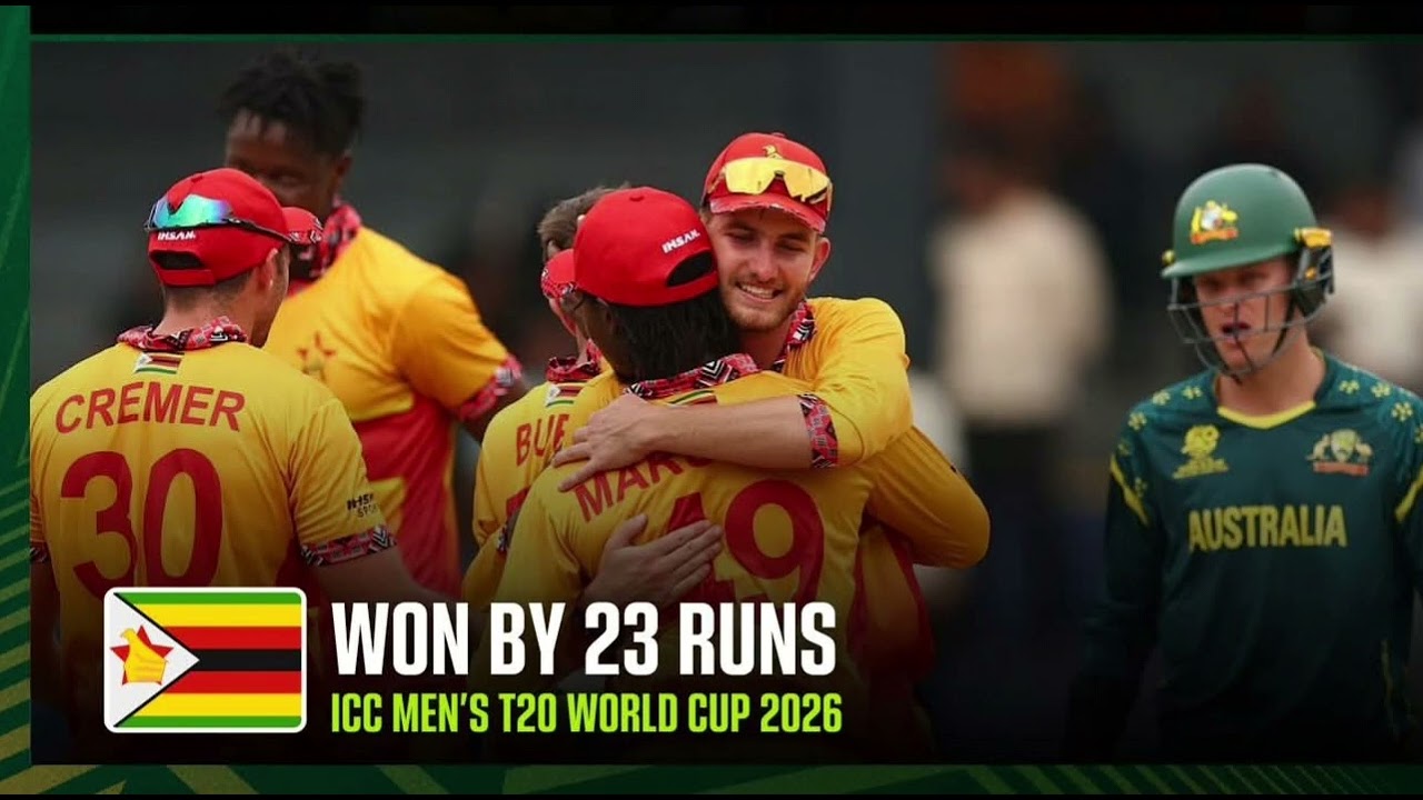 Blessings Muzarabani 4 wickets | Zimbabwe beat Australia |  Sana Mir on Australia 146 all out 