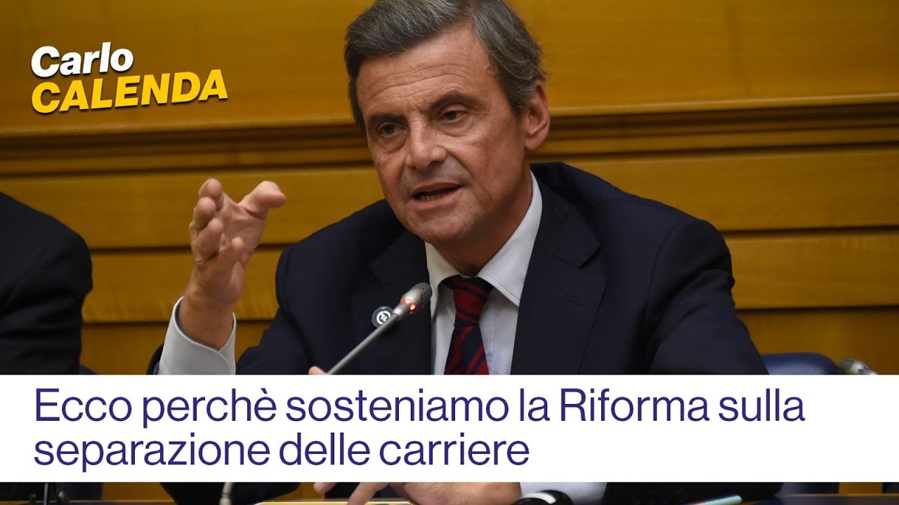 La separazione delle carriere è sempre stata una battaglia dei liberali