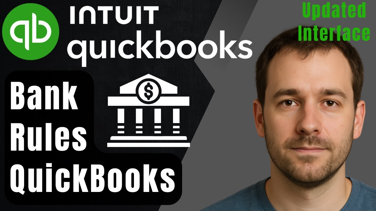 Как создать банковские правила в QuickBooks Online (новый интерфейс | Пошаговое руководство для н...