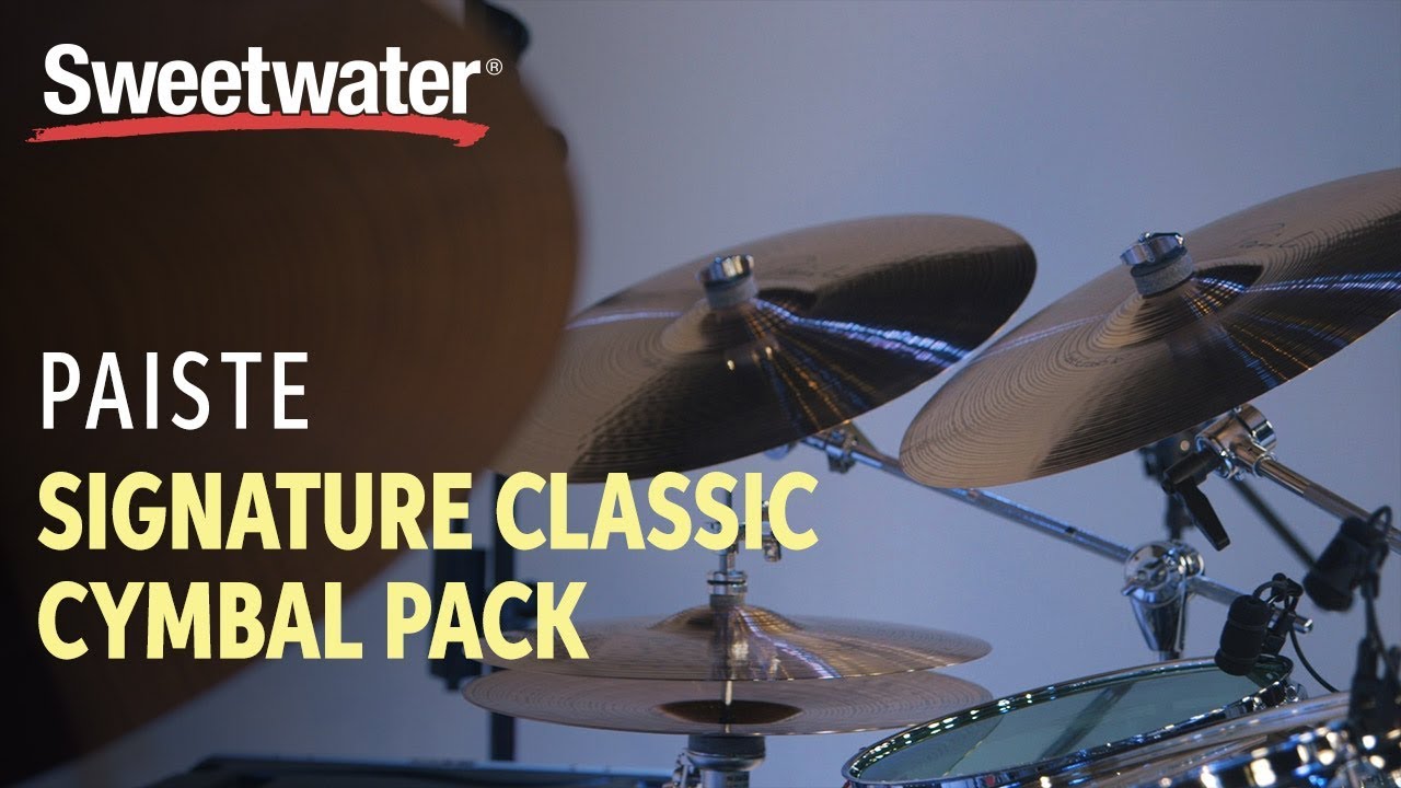 Paiste Signature Classic Cymbal Pack with Free 16