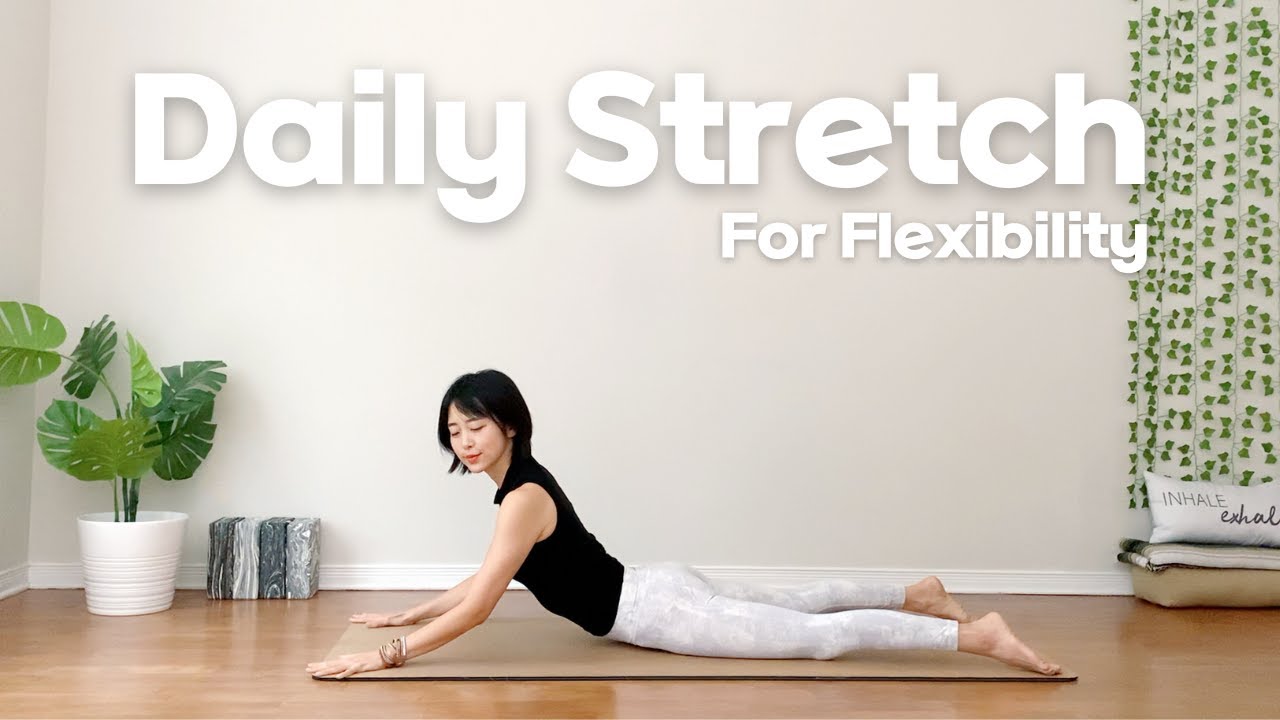 14min Daily Stretch for Flexibility and Relaxation(No Talking)| 데일리 스트레칭 | Yoga Song Hayeon