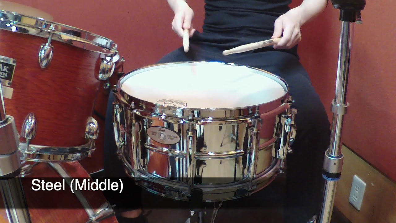 Steel vs Brass: Snare Drum Comparison