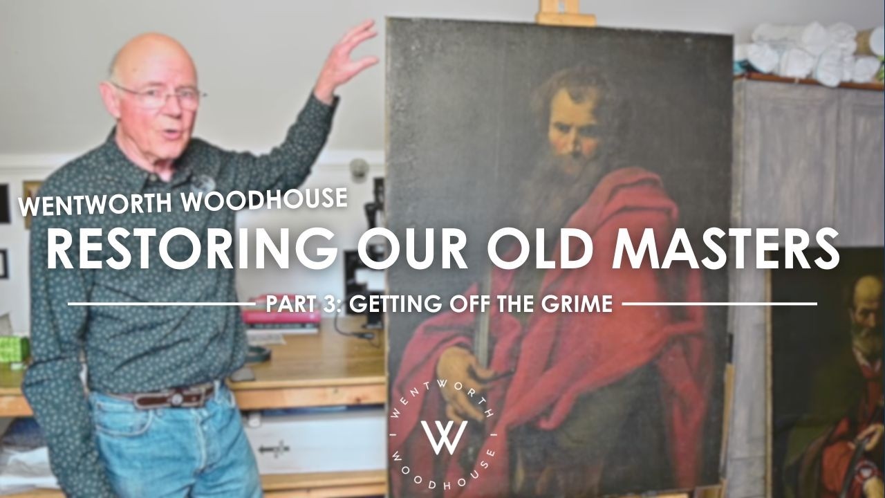 Реставрация произведений старых мастеров - Часть 3 | #wentworthwoodhouse |