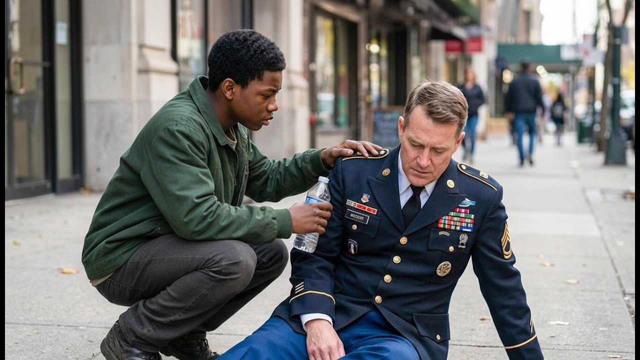Homeless Black Boy Stopped To Help Unconscious Man—Next Day, 20 Navy SEALs Show Up at His Tent